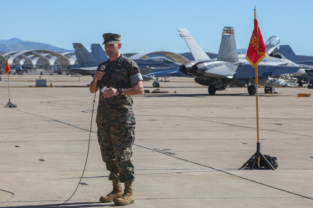 VMFA-232 Change of Command