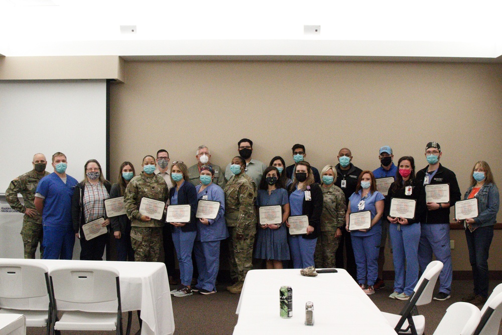 Last Department of Defense COVID Task Force completes mission at local hospital