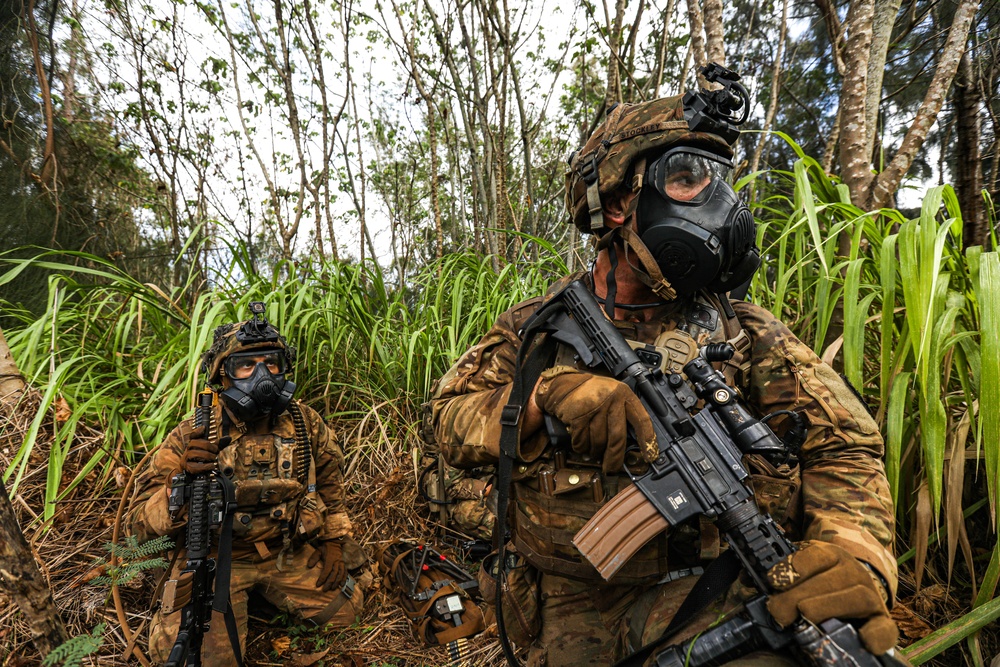 25th Infantry Division Soldiers train during JPMRC 22-01