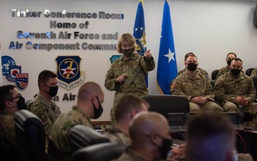 USSF Major General Burt visits Korean peninsula