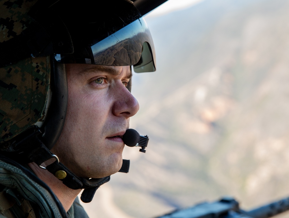 HMLA-775 Marines aid in close air support exercise