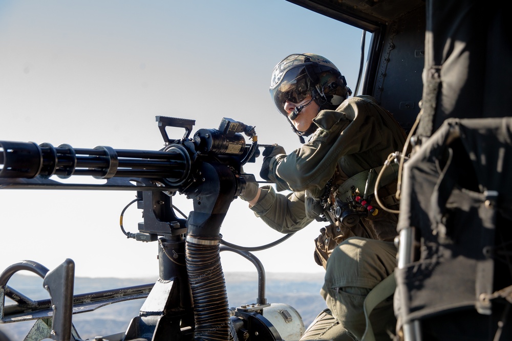 HMLA-775 Marines aid in close air support exercise