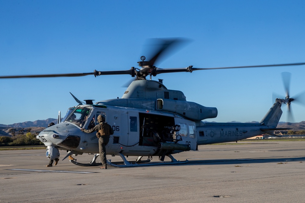 HMLA-775 Marines aid in close air support exercise