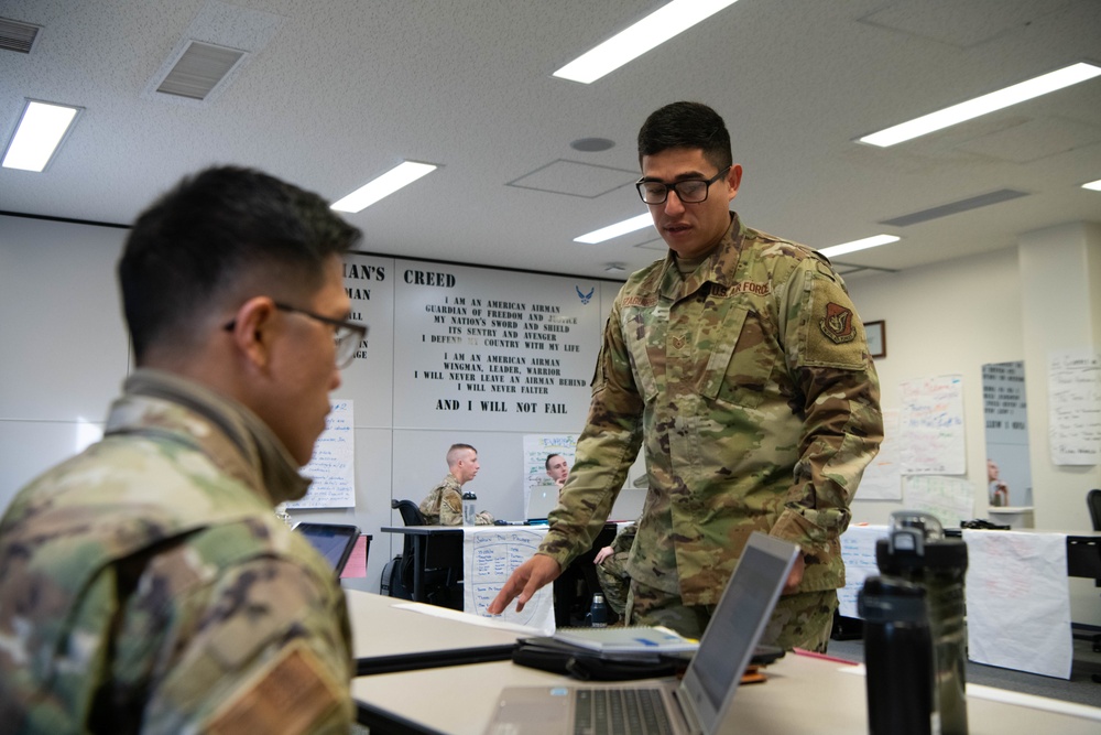 Airman Leadership School class 21-G learns to lead by example
