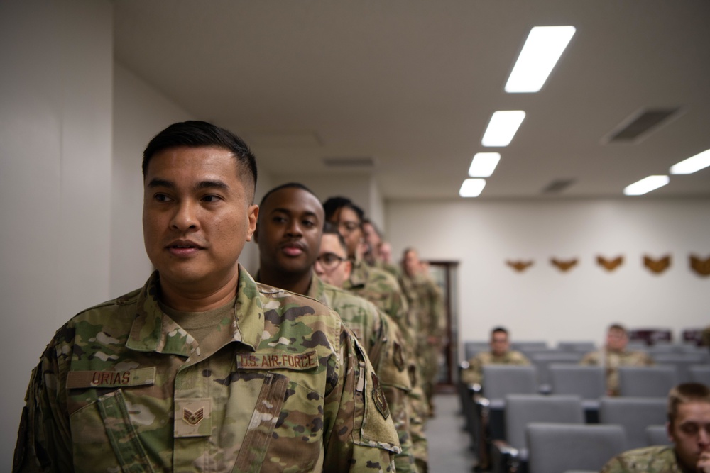 Airman Leadership School class 21-G learns to lead by example