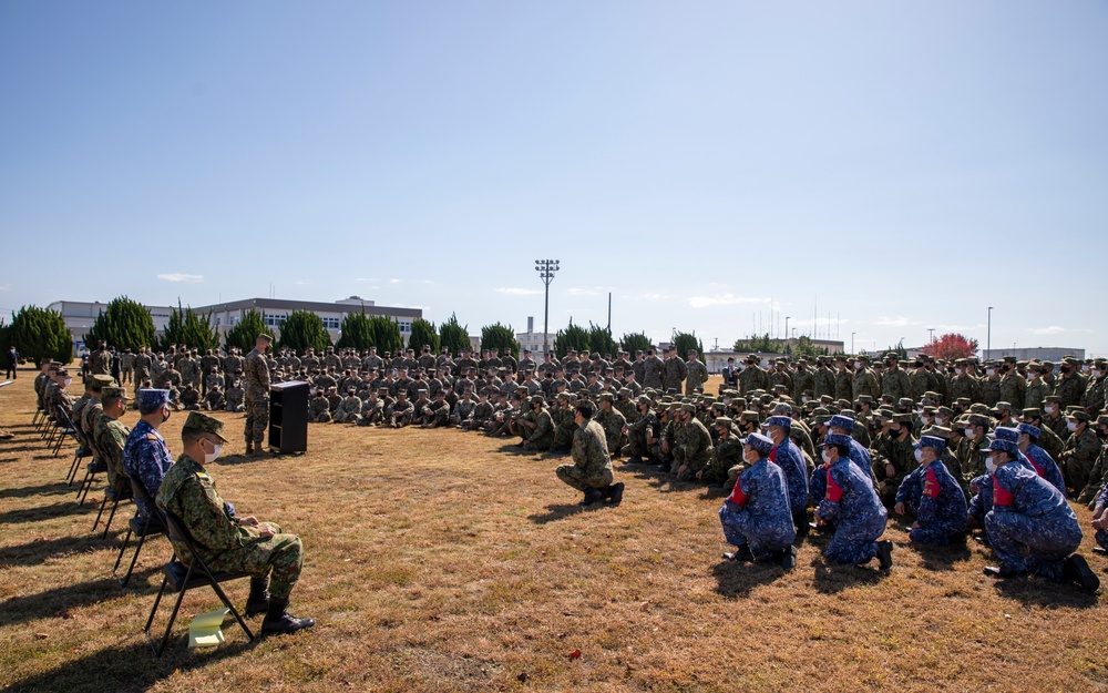 U.S. Marines, Japan Ground Self-Defense Force soldiers conclude Active Shield 2021