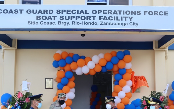 U.S. Military Turns Over Boat Support Facility in Zamboanga to the Philippine Coast Guard