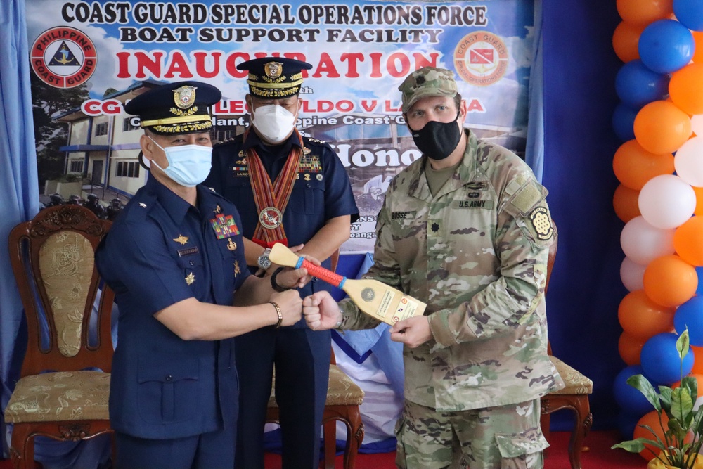 U.S. Military Turns Over Boat Support Facility in Zamboanga to the Philippine Coast Guard