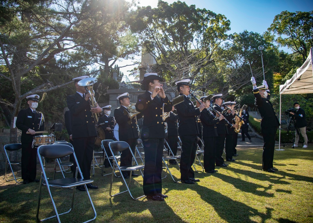 CFAS attends JMSDF Higashiyama Park Memorial