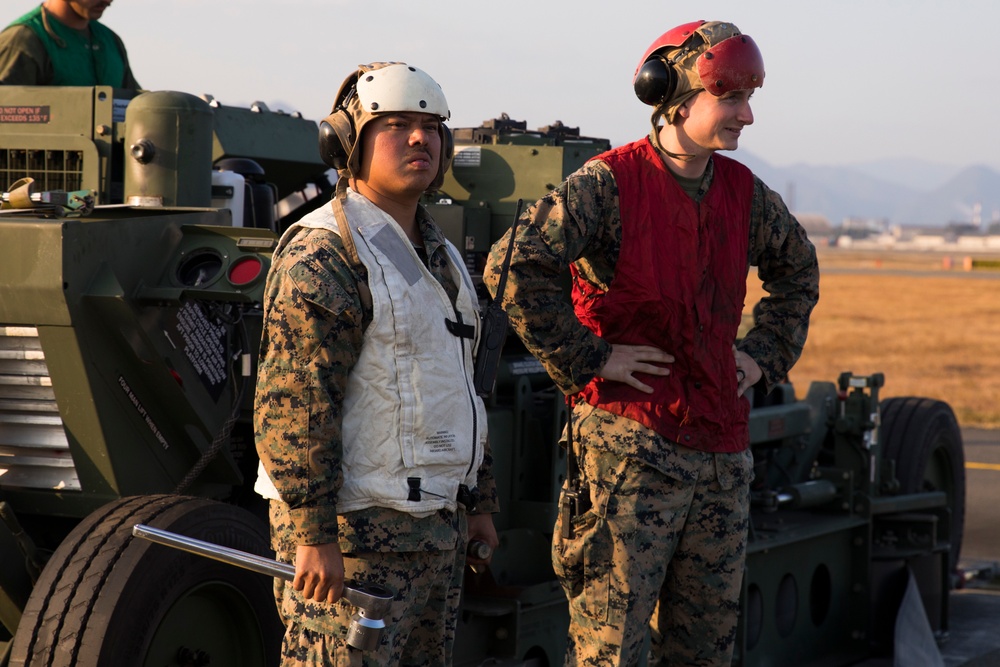 Exercise Active Shield 21: MCAS Iwakuni Marines Conduct an Arrested Landing of Aircraft