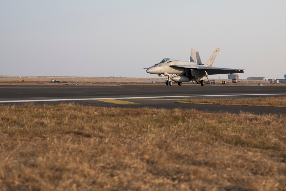 Exercise Active Shield 21: MCAS Iwakuni Marines Conduct an Arrested Landing of Aircraft