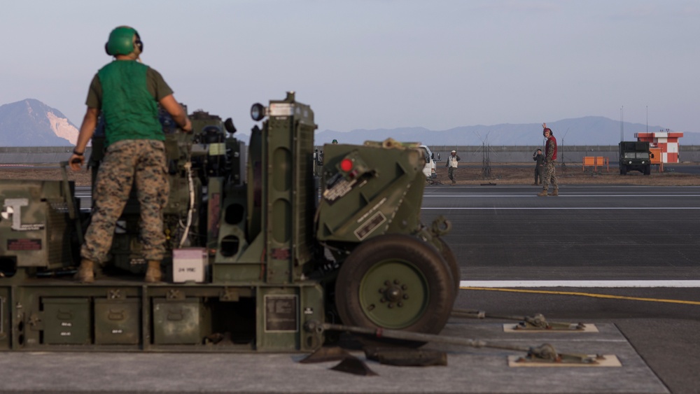 Exercise Active Shield 21: MCAS Iwakuni Marines Conduct an Arrested Landing of Aircraft