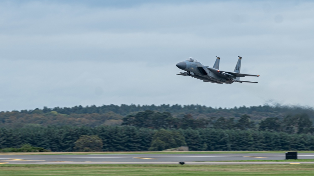 48th Fighter Wing conducts routine flight operations