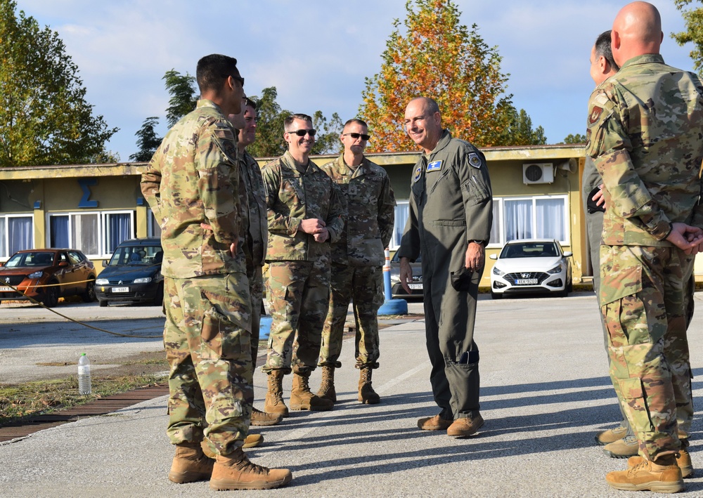 NATO Allied Air Command, USAFE commander visits Castle Forge