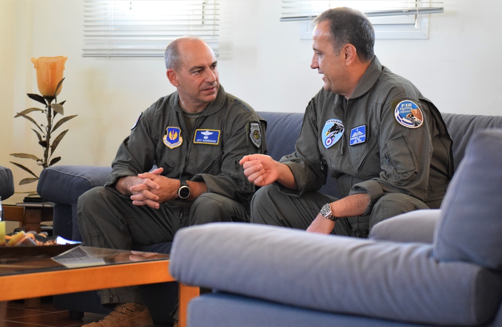 NATO Allied Air Command, USAFE commander visits Castle Forge