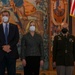 Markus Soeder, the Honorable Christine Wormuth, Gen. Christopher Cavoli Wait to Put Streamers of the U.S Army Europe and Africa Flag for the Bavarian Streamer Ceremony