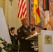 U.S. Army Gen. Christopher Cavoli Speaks During the Bavarian Streamer Ceremony