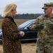 Brig. Gen. Joseph E. Hilbert Speaks to the Honorable Christine Wormuth