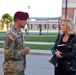 The Honorable Christine Wormuth, 25th Secretary of the United States Army, visits Caserma Del Din