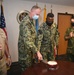 U.S. Naval Forces Southern Command/U.S. 4th Fleet Commander and CMC Cut the Cake to Celebrate the U.S. Navy’s 246th Birthday