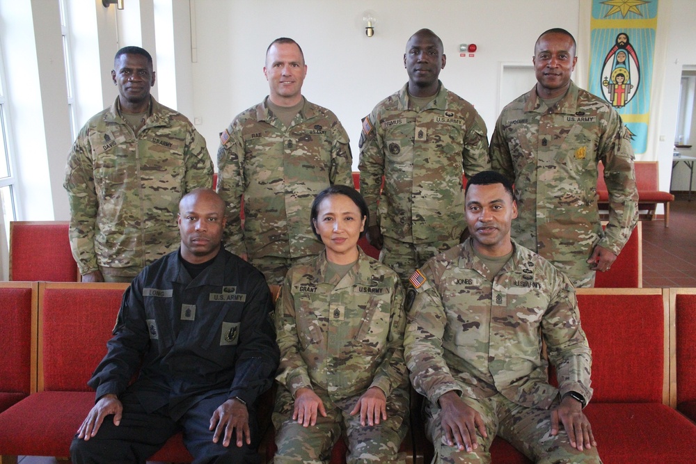 AFSBn Germany’s top enlisted leader promoted to CSM, farewelled by 405th AFSB team