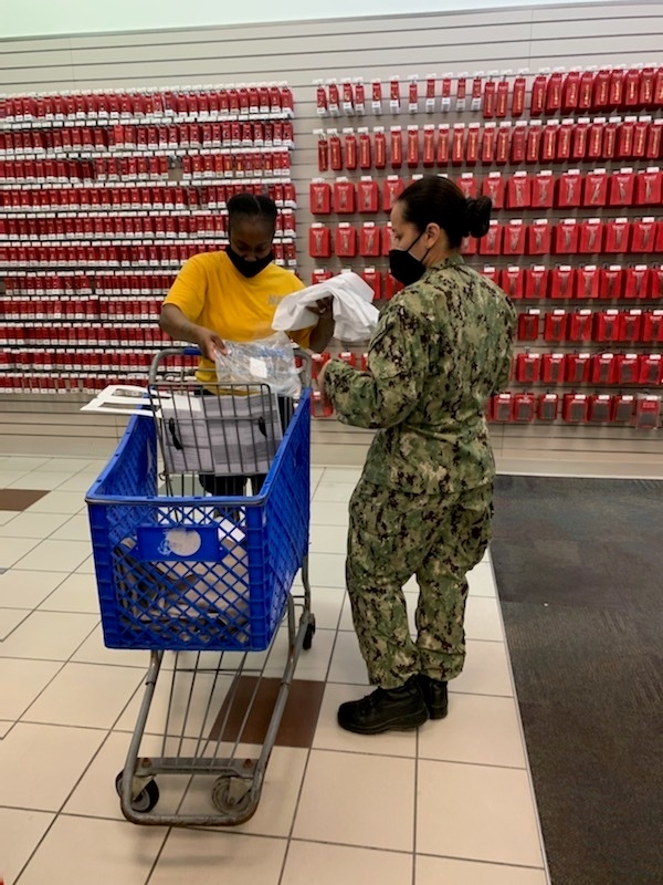 NEX Norfolk assists newly selected Chief Petty Officers with their new uniforms