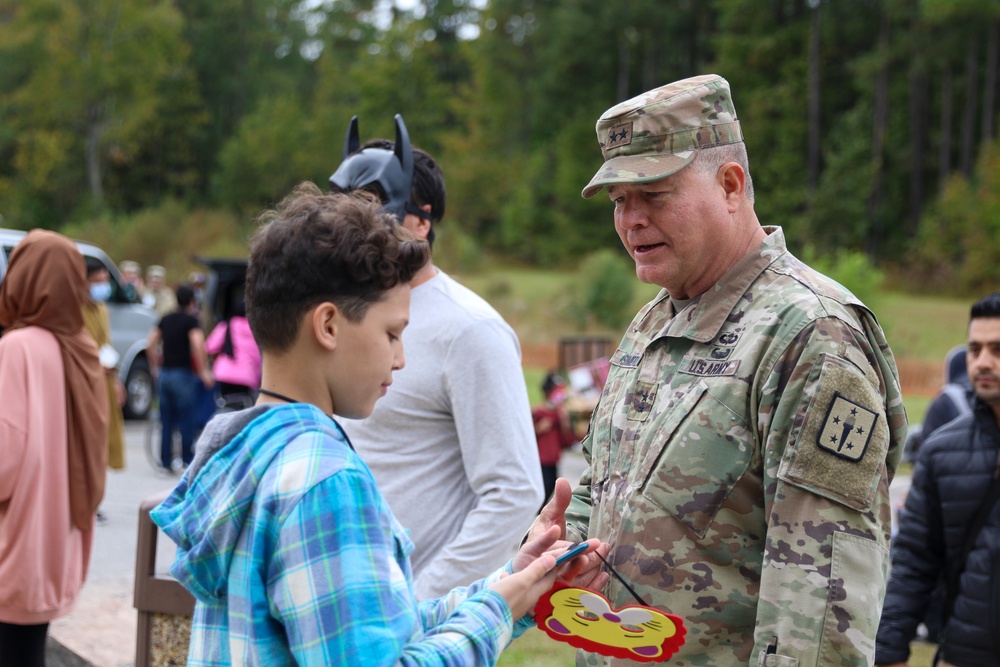 Task Force Eagle Trunk or Treat at Fort Lee