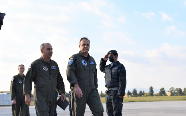 NATO Allied Air Command, USAFE commander visits Castle Forge