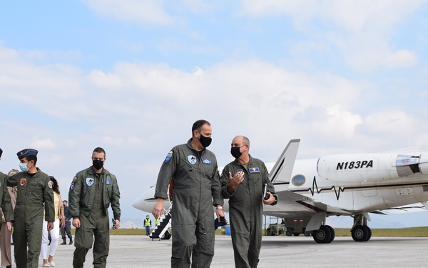 NATO Allied Air Command, USAFE commander visits Castle Forge