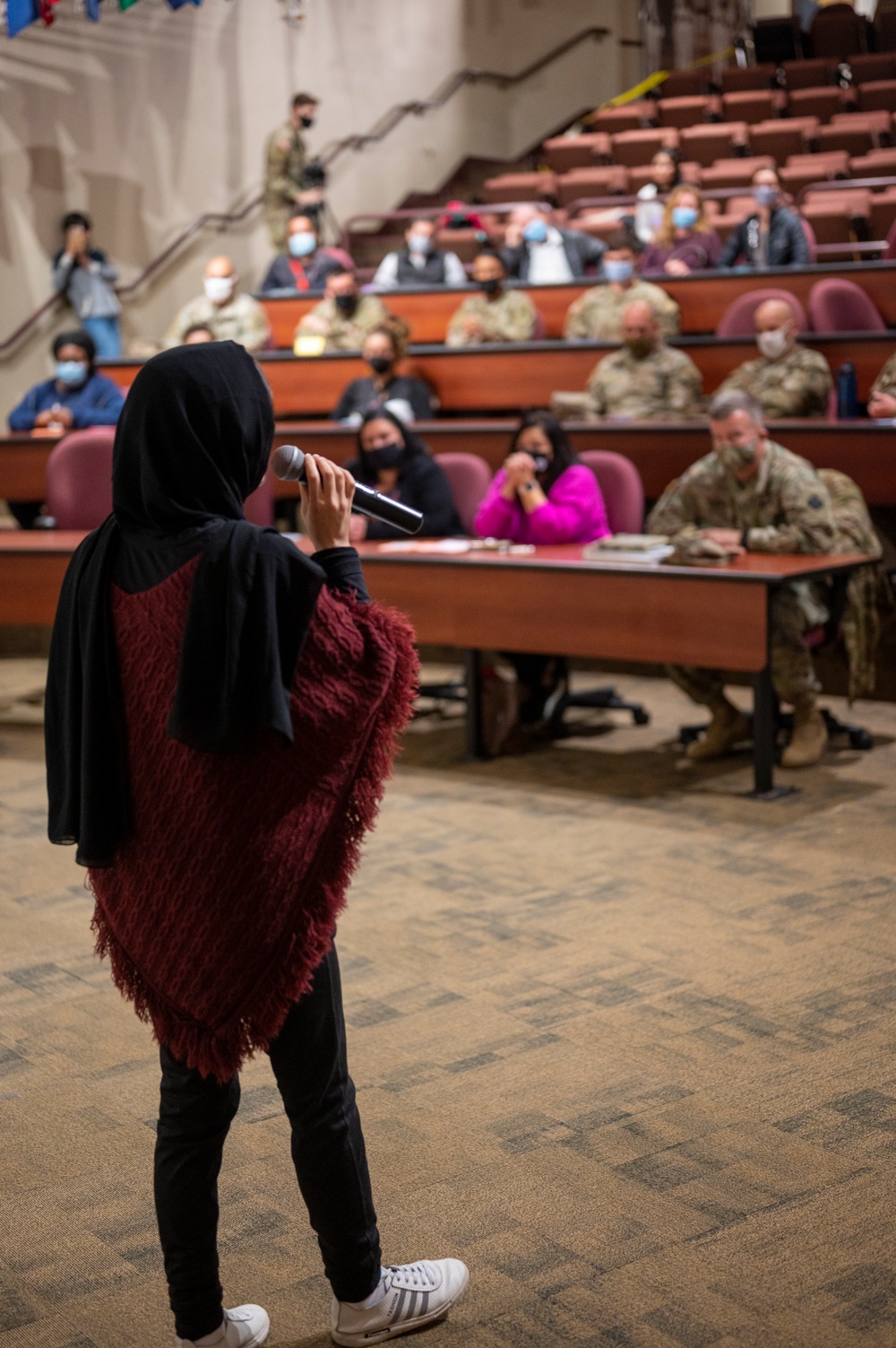 Afghan evacuees express gratitude to TF McCoy