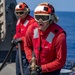 USS Billings Sailor Responds to a Simulated Fire During Crash and Salvage Drill