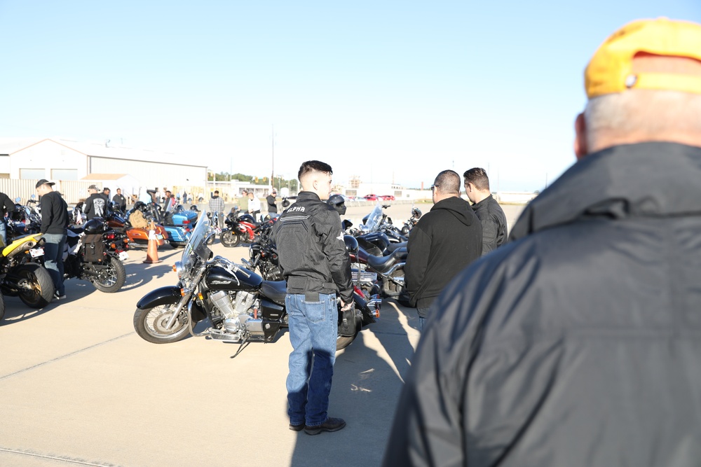 Providers participate in Division motorcycle ride