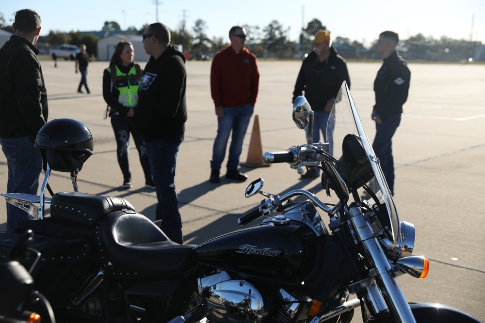 Providers participate in Division motorcycle ride
