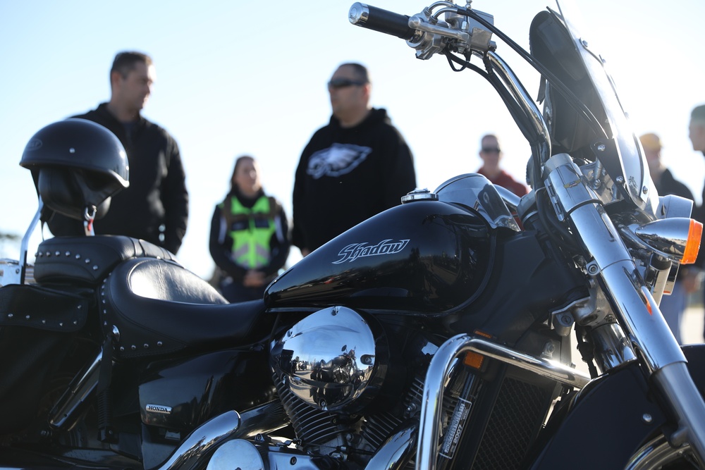 Providers participate in Division motorcycle ride