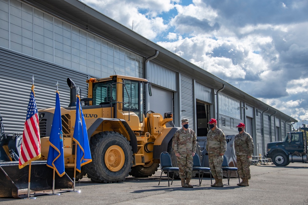 200th RED HORSE Change of Command