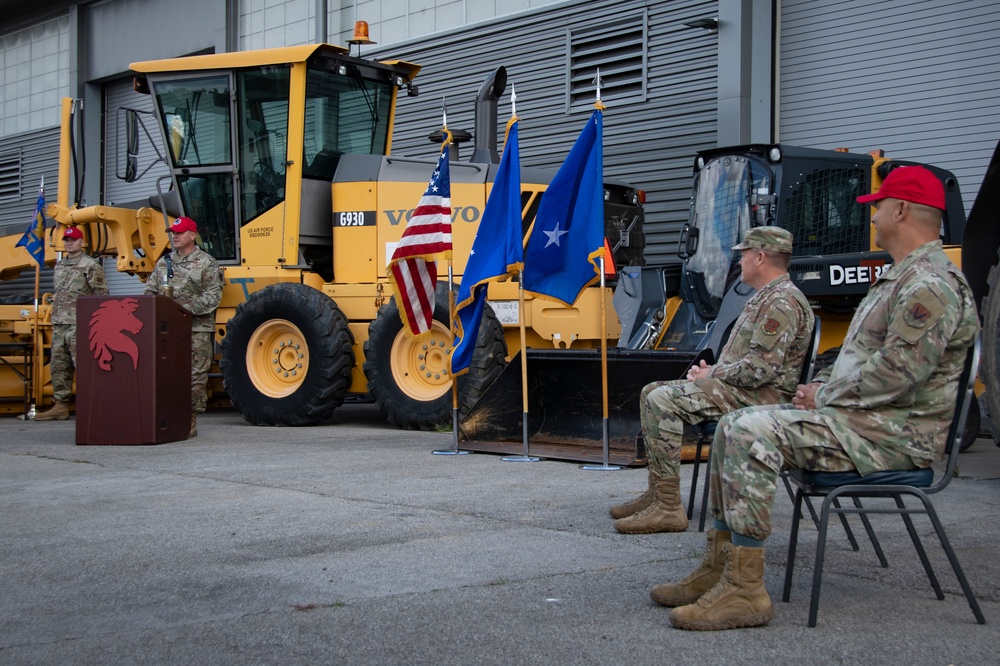 200th REDHORSE Change of Command