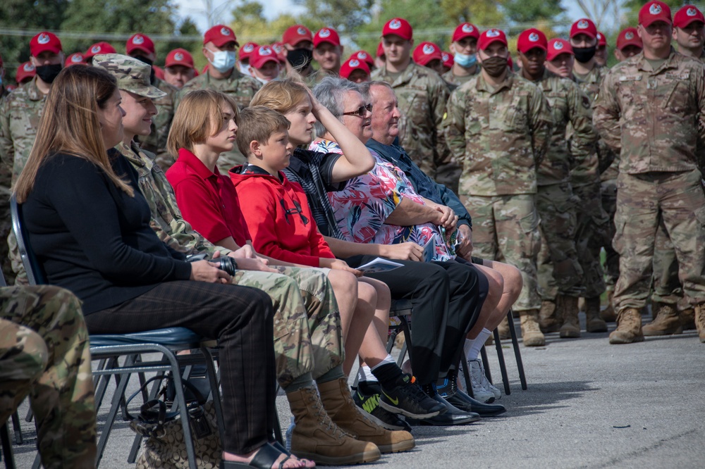 200th REDHORSE Change of Command