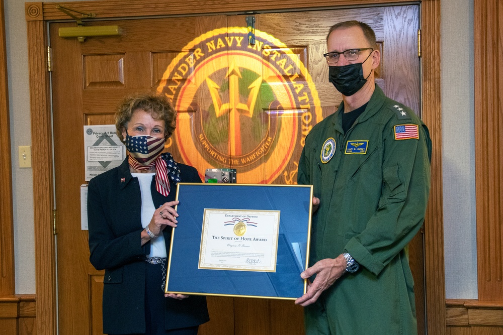 Nurse's Nurse named Department of Defense Spirit of Hope Award Winner