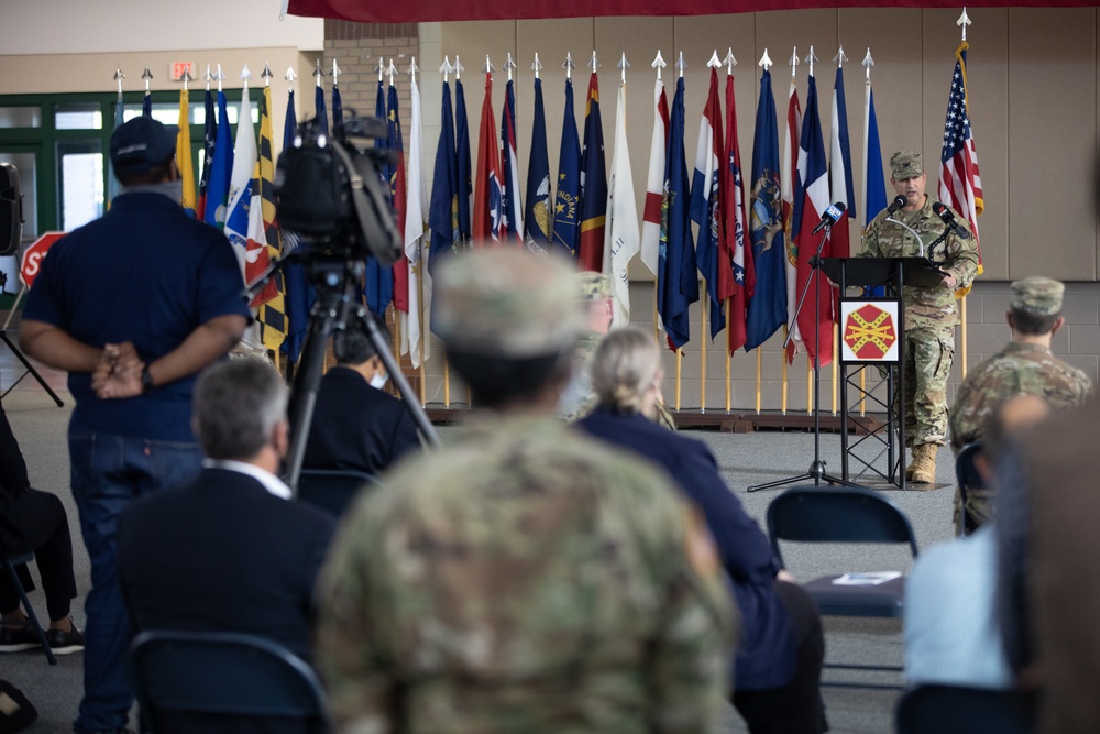 3rd Combat Aviation Brigade breaks ground on a new hangar facility.