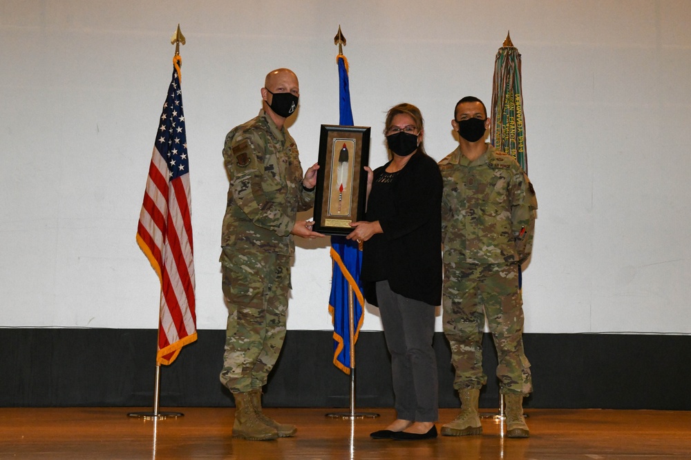 97th OSS secretary receives 2021 SAIGE Award