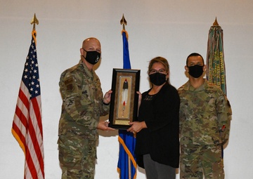 97th OSS secretary receives 2021 SAIGE Award