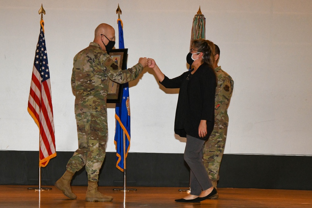 97th OSS secretary receives 2021 SAIGE Award