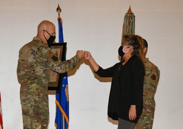 97th OSS secretary receives 2021 SAIGE Award