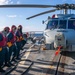 USS Dewey Sailors Conduct Crash and Salvage Training on the Flight Deck