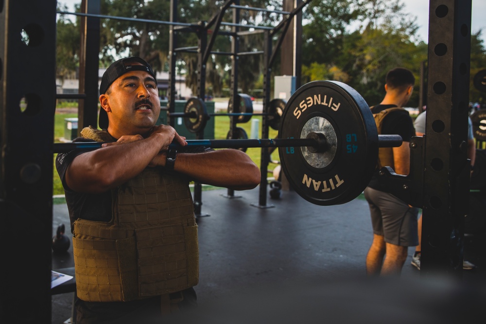Explosive Ordnance Disposal 136 Memorial Workout