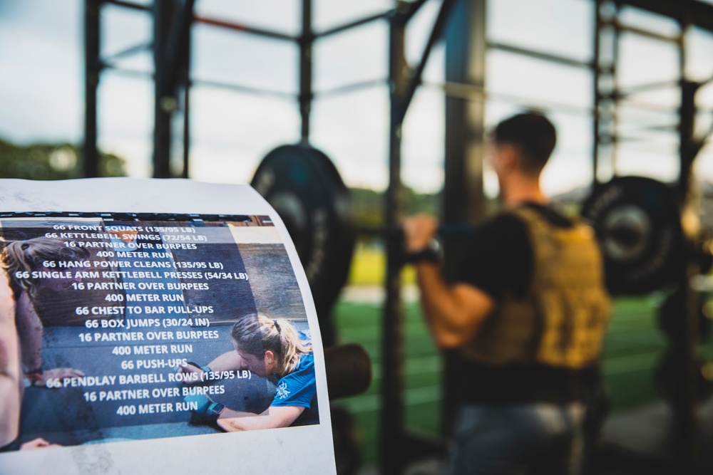 Explosive Ordnance Disposal 136 Memorial Workout