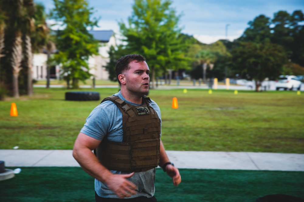 Explosive Ordnance Disposal 136 Memorial Workout