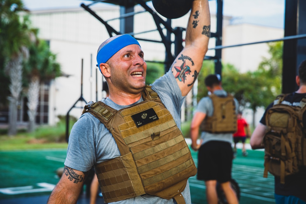 Explosive Ordnance Disposal 136 Memorial Workout