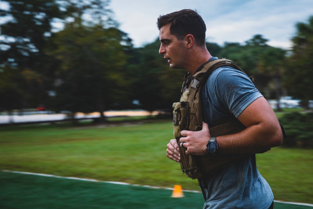 Explosive Ordnance Disposal 136 Memorial Workout