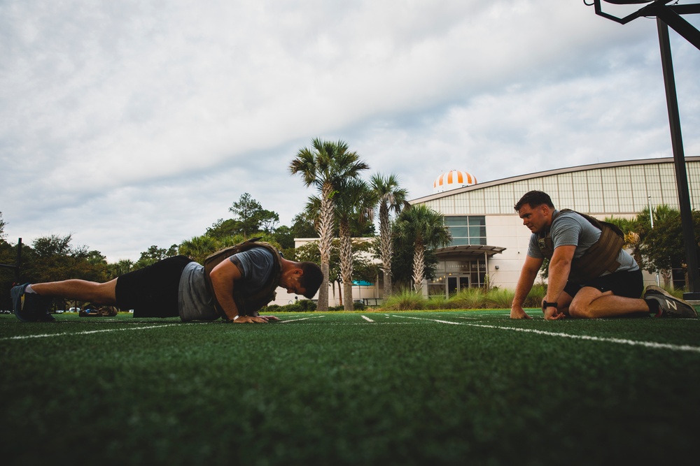 Explosive Ordnance Disposal 136 Memorial Workout